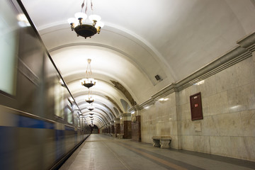 photos of the Moscow subway