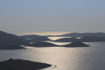 Fototapeta na wymiar Kornati islands croatia 