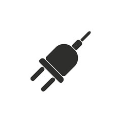 Plug - vector icon.
