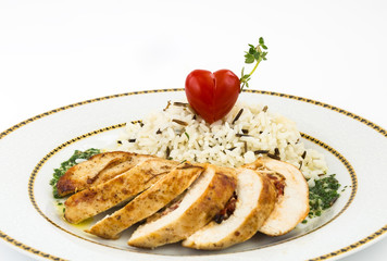 stuffed chicken breast