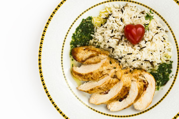 stuffed chicken breast with tomato