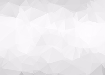 Fototapeta premium Streszczenie białe tło wielokątne szablony projektów lub światło wh