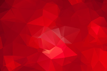 Red Polygonal Mosaic Background, Vector illustration, Creative B