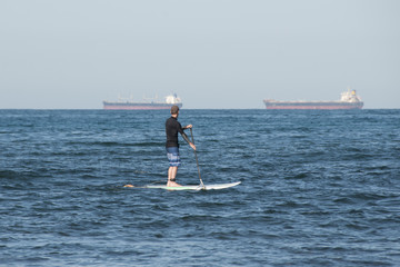 Stand Up Paddle Surfer