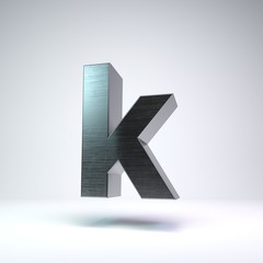 3D Metal Letter 