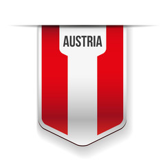 Austria flag ribbon