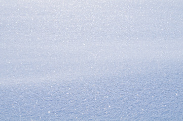 Obraz premium Natural background pure sparkling snow a equal surface.