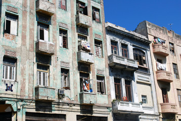 Building Windows Architecture Cuba Havana City