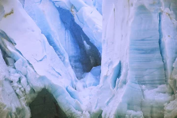 Muurstickers Gletsjers Verbazingwekkende 12000 jaar oude gletsjers in Patagonië, Chili