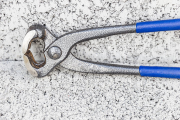 industry construction site worker pliers wire tool.