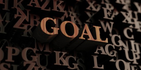 Goal - Wooden 3D rendered letters/message.  Can be used for an online banner ad or a print postcard.