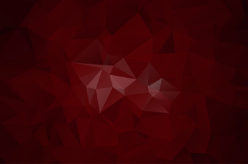 Obraz premium Multicolor dark color seamless which consist of triangles. Geome