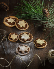 Christmas apple cookies