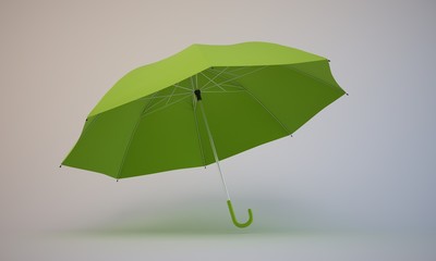 3D rendering umbrella