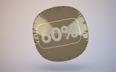 golden balloon  60percent