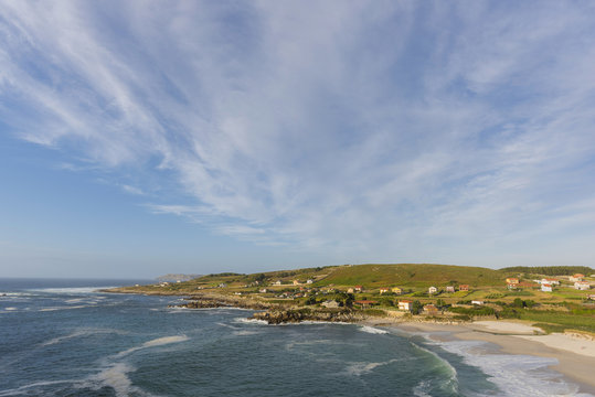 Barizo beach (Malpica, La Coruna - Spain).