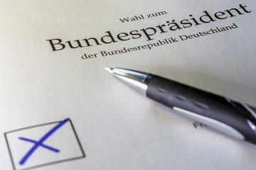 Wahl zum Bundespräsidenten