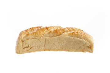 Loaf of sandwich bread delicious and toasted baked