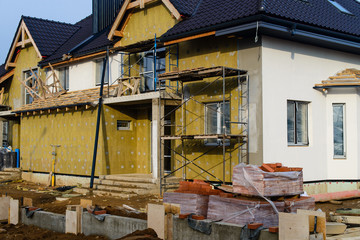 house thermal insulation mineral wool slabs