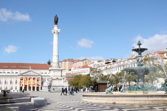 Lisbonne, Le Rossio