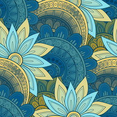 Vector Seamless Floral Pattern