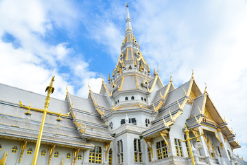 Wat Sothon Wararam Worawihan, the Famous Religious Landmark in Chachoengsao, Thailand