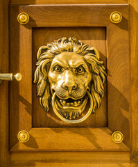 Naklejka premium Vintage door handle