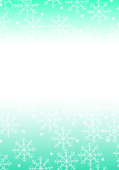 Fototapeta na wymiar winter banner with snowflakes, cover Christmas, Christmas background