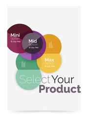 Option select infographic banner