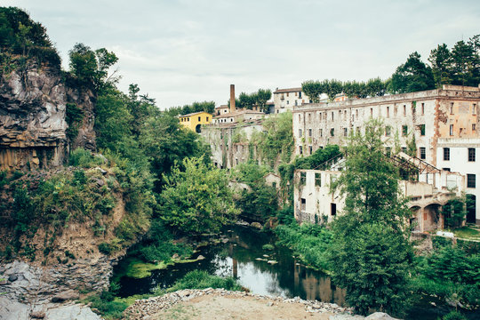 Beautiful landscape of Olot, Girona