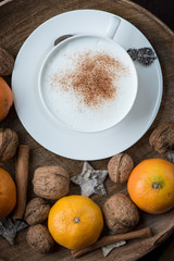 Cappuccino in der Adventzeit