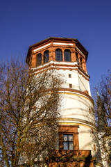 Fototapeta na wymiar Rheinturm in Düsseldorf