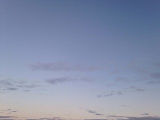 Obraz na płótnie Canvas sunset clear sky