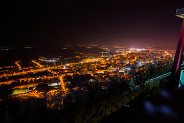 Deva city by night