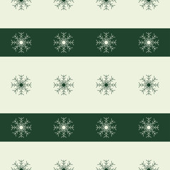Christmas snowflakes seamless background. 