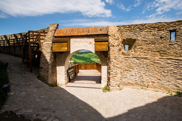 Old medieval citadel,Deva,Romania