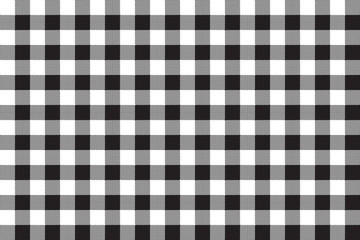 Black white checkerboard check seamless background