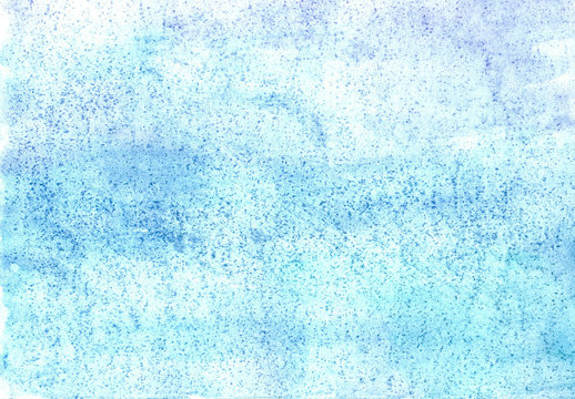 Broad patterns of water-colour on a moist paper