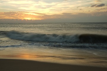 Sonnenuntergang am Strand