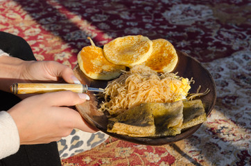 Traditionelles Frühstück