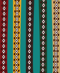Ethnic Abstract bright pattern background. 