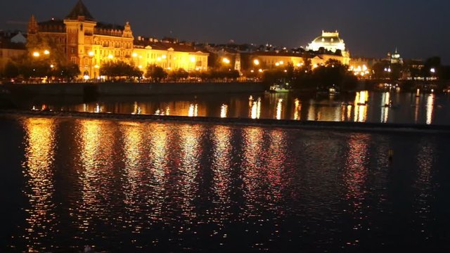 The historic center of Prague, ancient architecture, Czech Republic