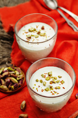 Obraz na płótnie Canvas Indian sweet yogurt pudding