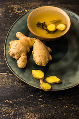 Tea with ginger