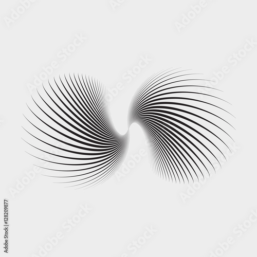 "Striped Abstract Background." Stock image and royalty-free vector