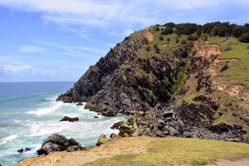 Fototapeta na wymiar Cape Byron scenery in Byron Bay, Australia.