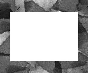 Watercolor Frame. Watercolor frame background, isolated on white.