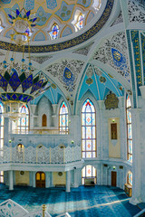 Obraz premium KAZAN, RUSSIA - DECEMBER 01, 2014: Interiors of famous Qol Shari