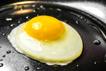 Spiegelei gebraten