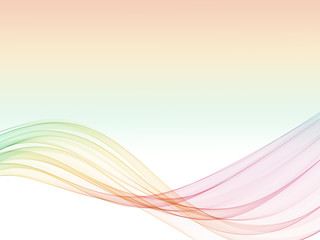 Nice soft flame wave abstract background
